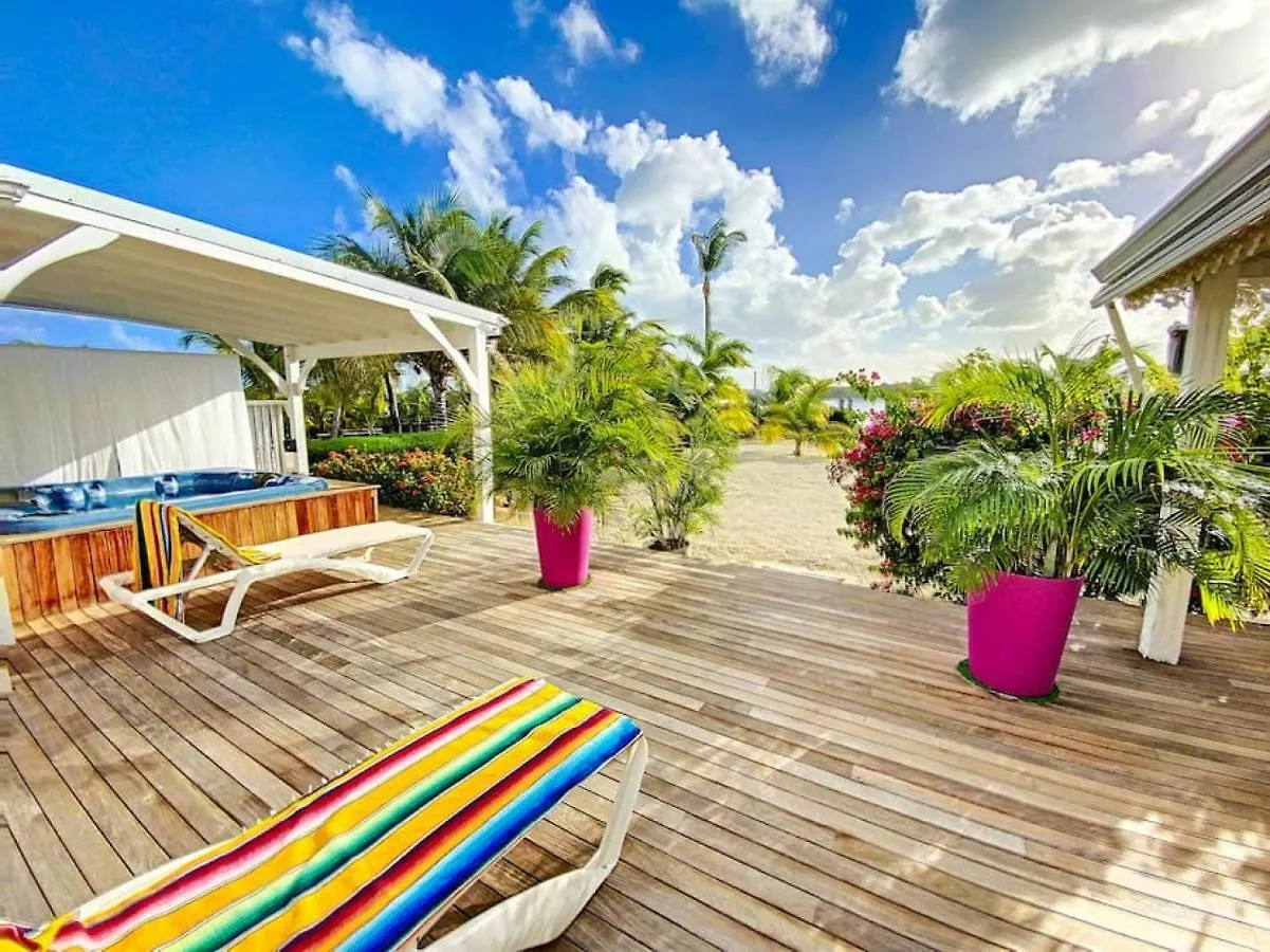 Villa Marie, Swimming Pool, Beach, Pontoon And Jacuzzi, All Private Baie Nettle 0*,